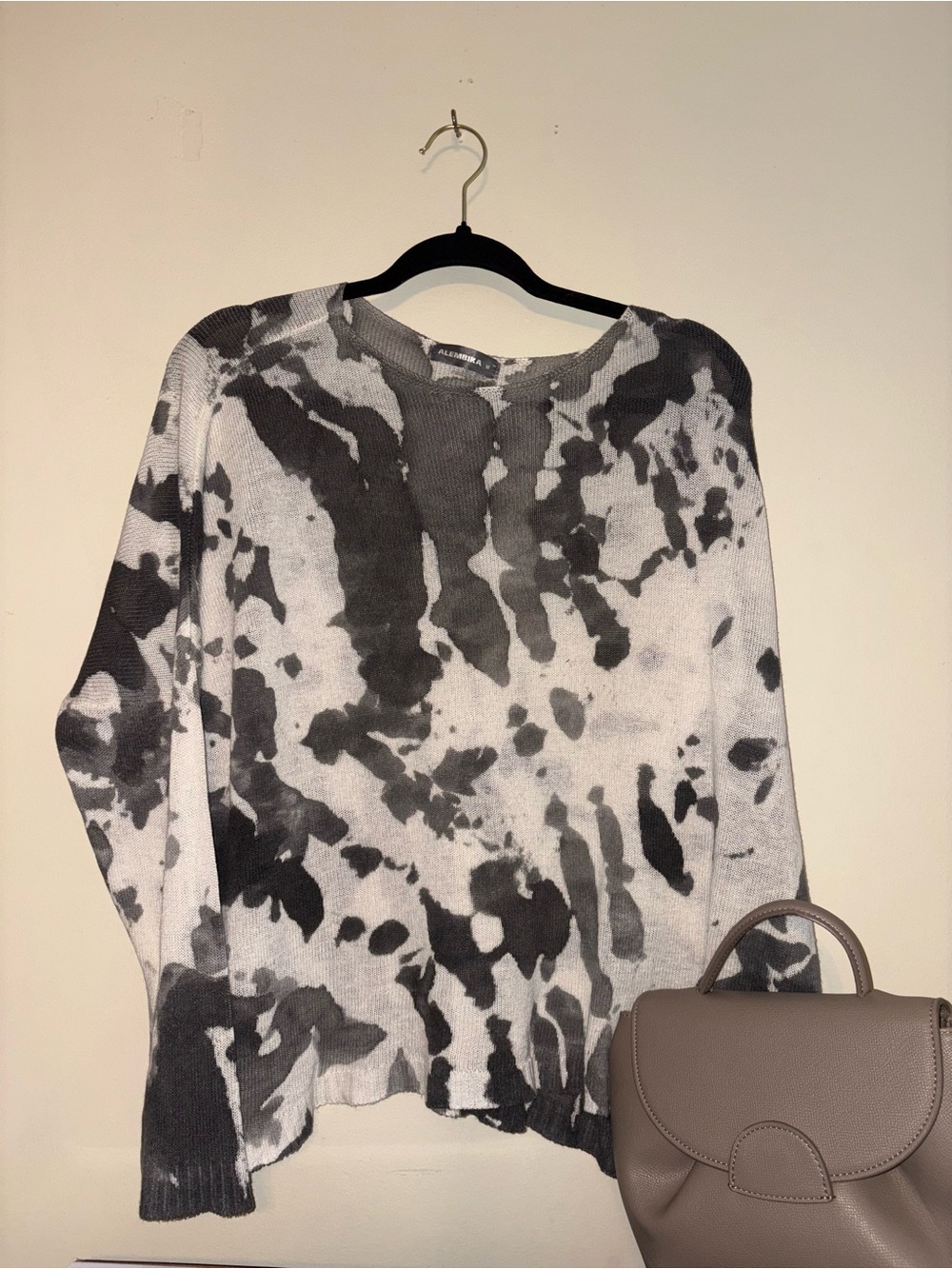 Alembika Sweater - Black, Grey & White